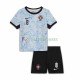 Portugalsko Bruno Fernandes 8 Dres Venkovní Euro 2024 Krátký rukáv ,Dětské