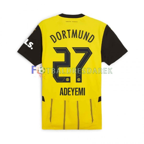 Borussia Dortmund Karim Adeyemi 27 Dres Domácí 2024-2025 Krátký rukáv ,Muže