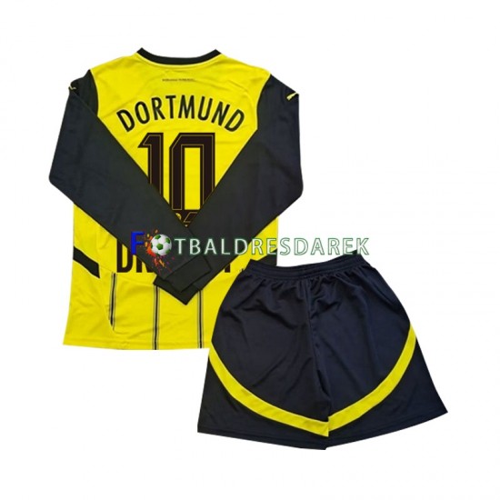 Borussia Dortmund Julian Brandt 10 Dres Domácí 2024-2025 Dlouhý rukáv ,Dětské