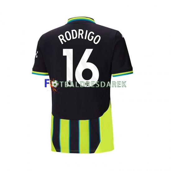 Manchester City RODRIGO 16 Dres Venkovní 2024-2025 Krátký rukáv ,Muže