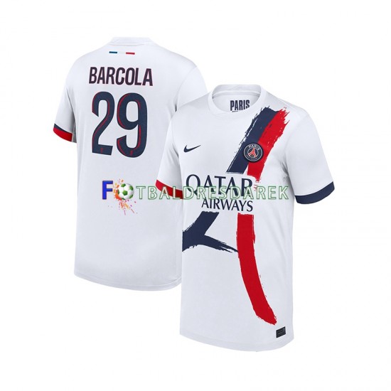 Paris Saint-Germain Bradley Barcola 29 Dres Venkovní 2024-2025 Krátký rukáv ,Muže