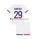 Paris Saint-Germain Bradley Barcola 29 Dres Venkovní 2024-2025 Krátký rukáv ,Dětské