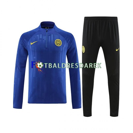 Inter Milán Modrý Tréninkový Mikina Soupravy 2023-2024 SKU001