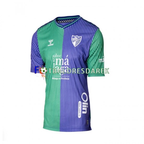 Málaga CF Dres Venkovní 2023-2024 Krátký rukáv ,Muže