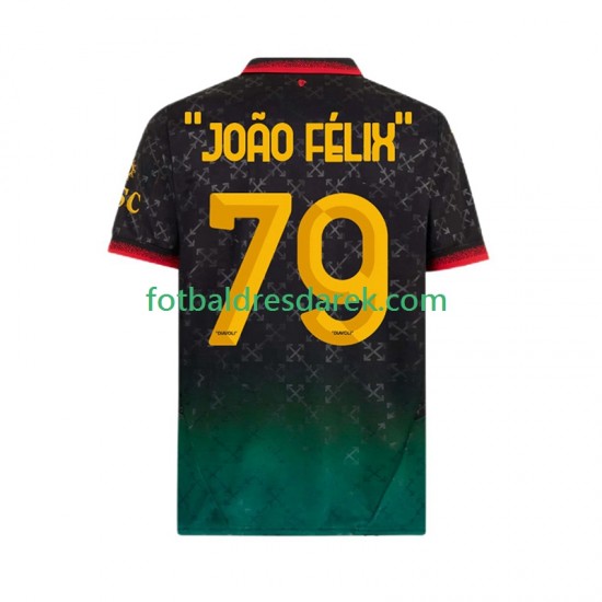 AC Milán JOAO FELIX 79 Dres Čtvrtý 2024-2025 Krátký rukáv ,Muže