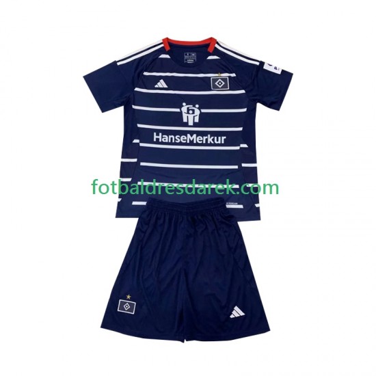 Hamburger SV Dres Venkovní 2024-2025 Krátký rukáv ,Dětské