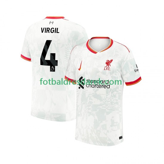 Liverpool VIRGIL 4 Dres Alternativní 2024-2025 Krátký rukáv ,Muže