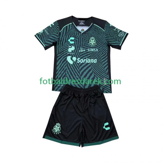 Santos Laguna Dres Venkovní 2024-2025 Krátký rukáv ,Dětské