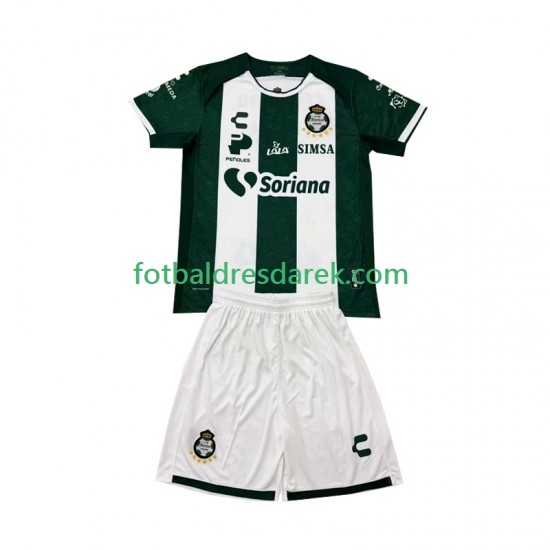 Santos Laguna Dres Domácí 2024-2025 Krátký rukáv ,Dětské