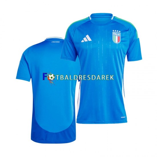 Itálie Dres Domácí Euro 2024 Krátký rukáv ,Muže