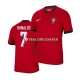 Portugalsko Cristiano Ronaldo 7 Dres Domácí Euro 2024 Krátký rukáv ,Muže