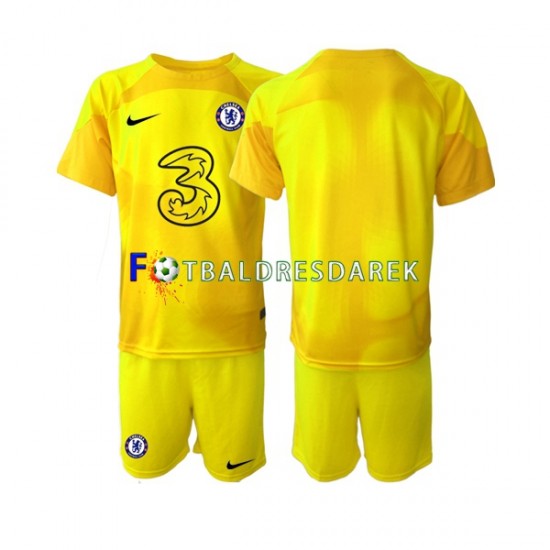 Chelsea Brankářské Dres Venkovní 2022-2023 Krátký rukáv ,Dětské