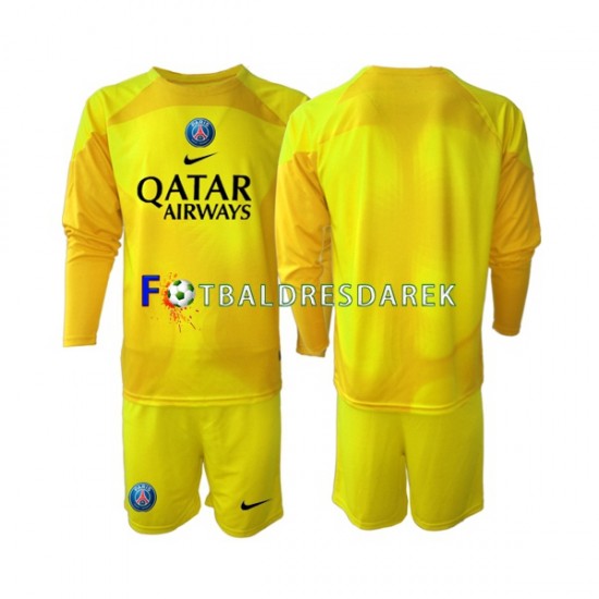 Paris Saint-Germain Brankářské Dres Alternativní 2022-2023 Dlouhý rukáv ,Dětské