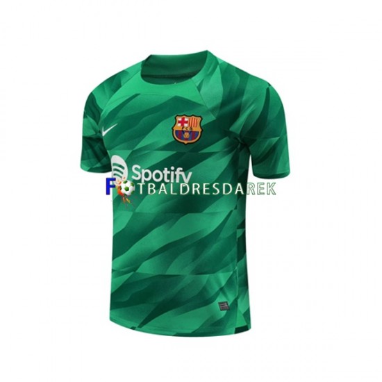 FC Barcelona Brankářské Dres Domácí 2023-2024 Krátký rukáv ,Muže