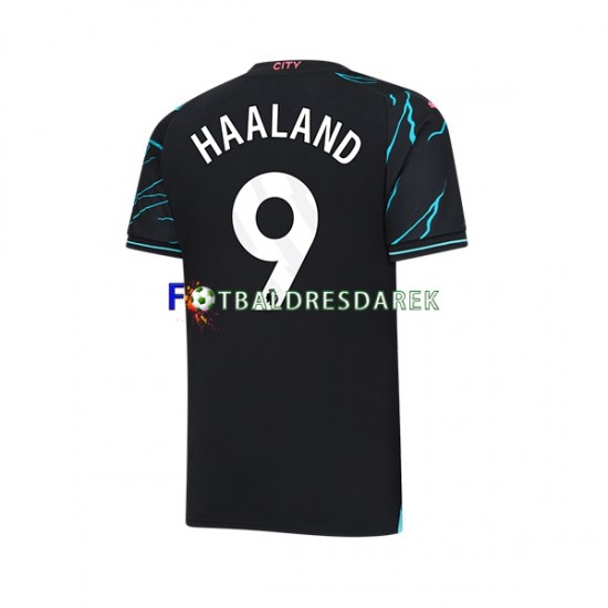 Manchester City Erling Haaland 9 Dres Alternativní 2023-2024 Krátký rukáv ,Muže