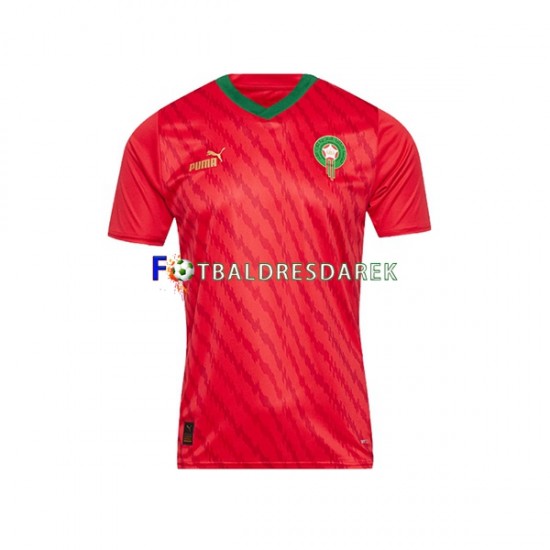 Maroko Dres Domácí 2023 Krátký rukáv ,Muže