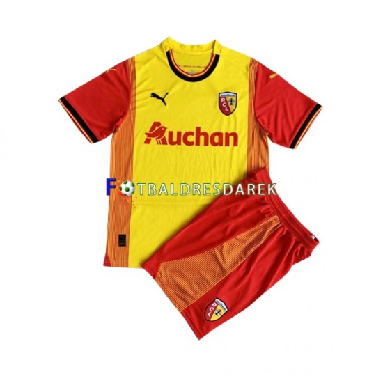 RC Lens Dres Domácí 2023-2024 Krátký rukáv ,Dětské