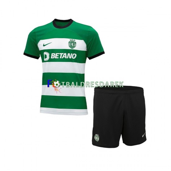 Sporting CP Dres Domácí 2023-2024 Krátký rukáv ,Dětské