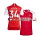 Arsenal Xhaka 34 Dres Domácí 2023-2024 Krátký rukáv ,Muže