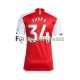 Arsenal Xhaka 34 Dres Domácí 2023-2024 Krátký rukáv ,Muže