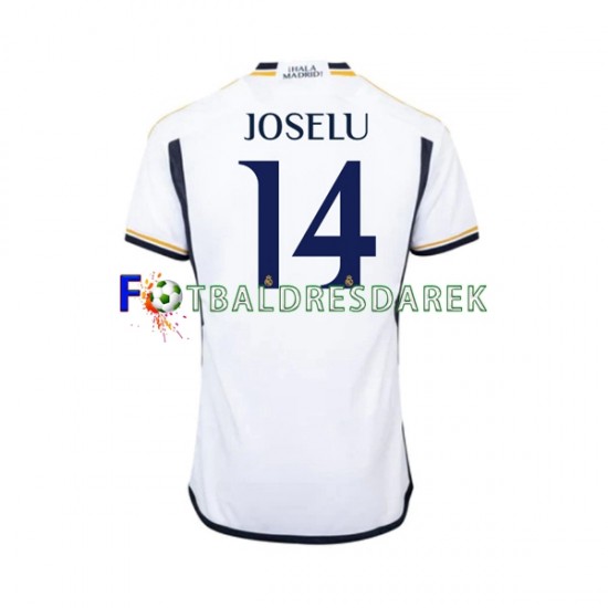 Real Madrid JOSELU 14 Dres Domácí 2023-2024 Krátký rukáv ,Muže