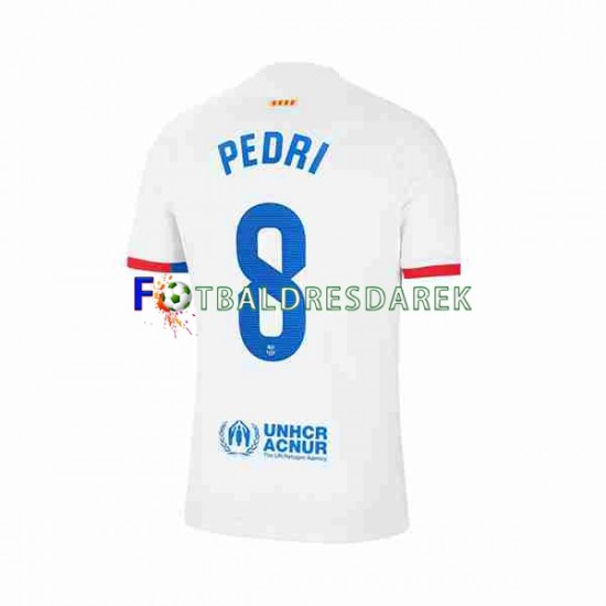FC Barcelona Pedri 8 Dres Venkovní 2023-2024 Krátký rukáv ,Muže