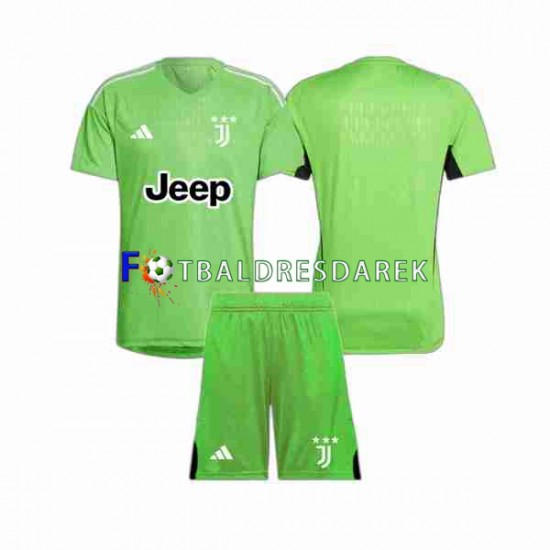 Juventus Brankářské Dres Alternativní 2023-2024 Krátký rukáv ,Dětské
