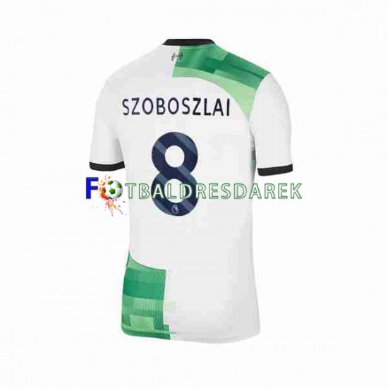 Liverpool Dominik Szoboszlai 8 Dres Venkovní 2023-2024 Krátký rukáv ,Muže