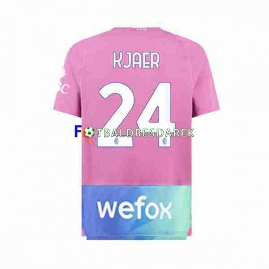 AC Milán Simon Kjaer 24 Dres Alternativní 2023-2024 Krátký rukáv ,Muže