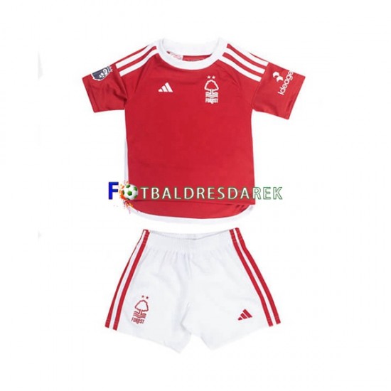 Nottingham Forest Dres Domácí 2023-2024 Krátký rukáv ,Dětské