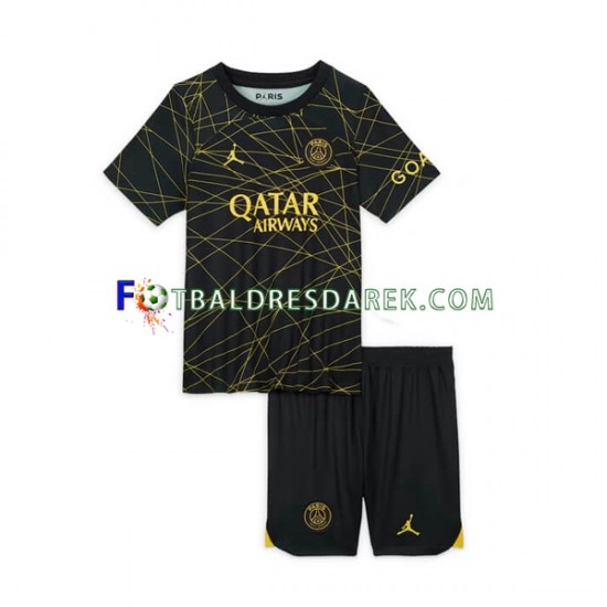 Paris Saint-Germain Dres Čtvrtý 2022-2023 Krátký rukáv ,Dětské