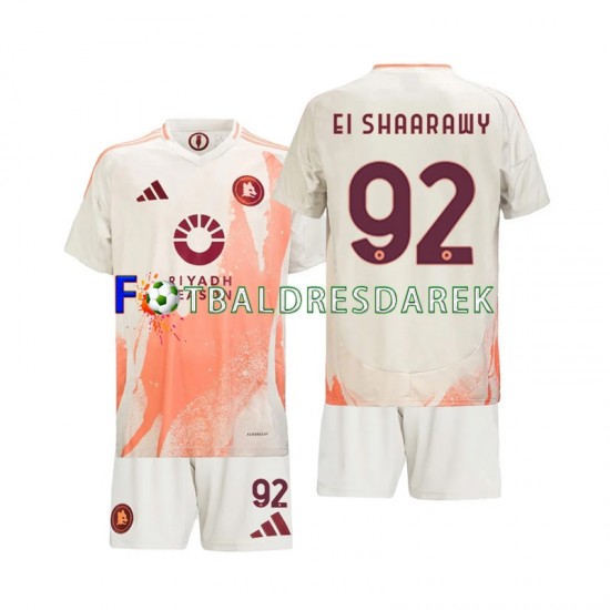 AS Řím Stephan El Shaarawy 92 Dres Venkovní 2024-2025 Krátký rukáv ,Dětské