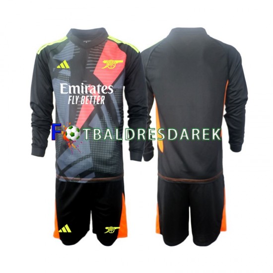 Arsenal Brankářské Dres Alternativní 2024-2025 Dlouhý rukáv ,Dětské
