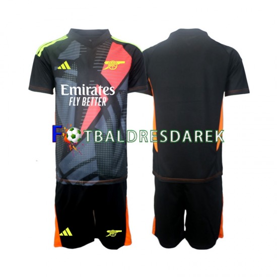 Arsenal Brankářské Dres Alternativní 2024-2025 Krátký rukáv ,Dětské