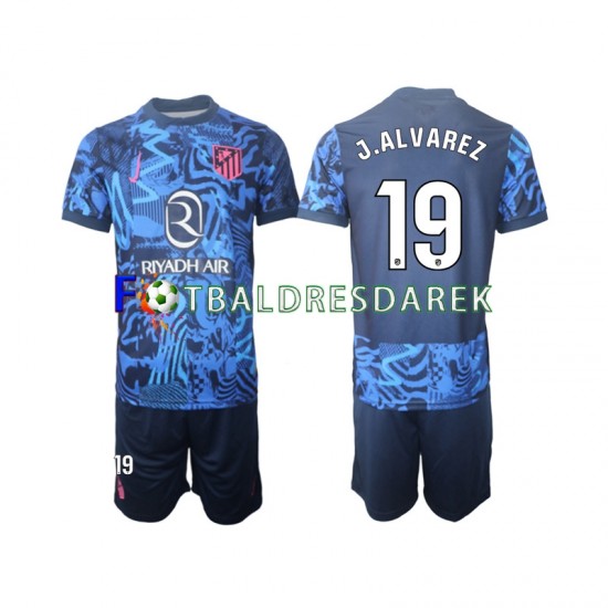 Atlético Madrid J.Alvarez 19 Dres Alternativní 2024-2025 Krátký rukáv ,Dětské