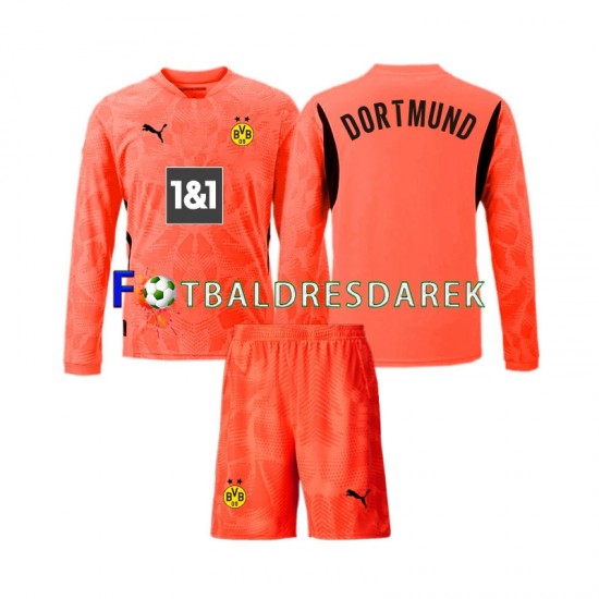 Borussia Dortmund Brankářské Dres Alternativní 2024-2025 Dlouhý rukáv ,Dětské