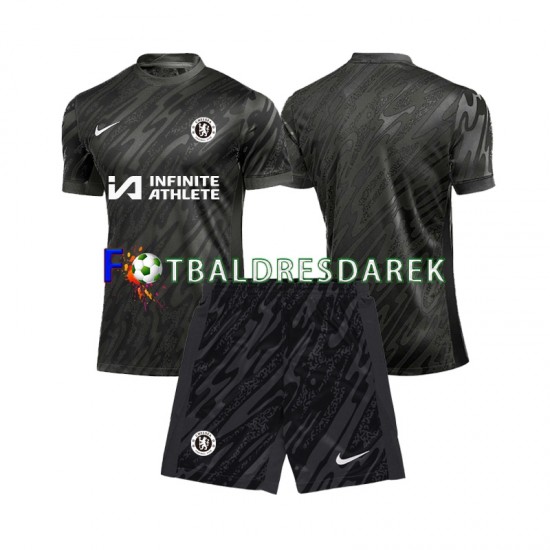 Chelsea Brankářské Dres Venkovní 2024-2025 Krátký rukáv ,Dětské