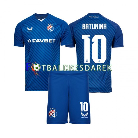 Dinamo Zagreb Martin Baturina 10 Dres Domácí 2024-2025 Krátký rukáv ,Dětské