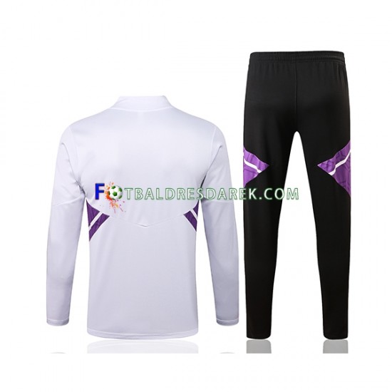 Real Madrid Bílý Tréninkový Mikina Soupravy 2022-2023
