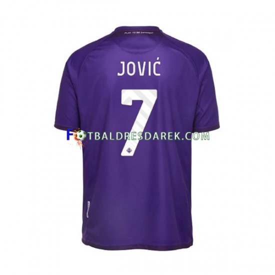 ACF Fiorentina Jovic 7 Dres Domácí 2022-2023 Krátký rukáv ,Muže