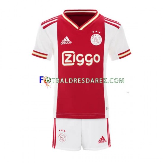 AFC Ajax Dres Domácí 2022-2023 Krátký rukáv ,Dětské