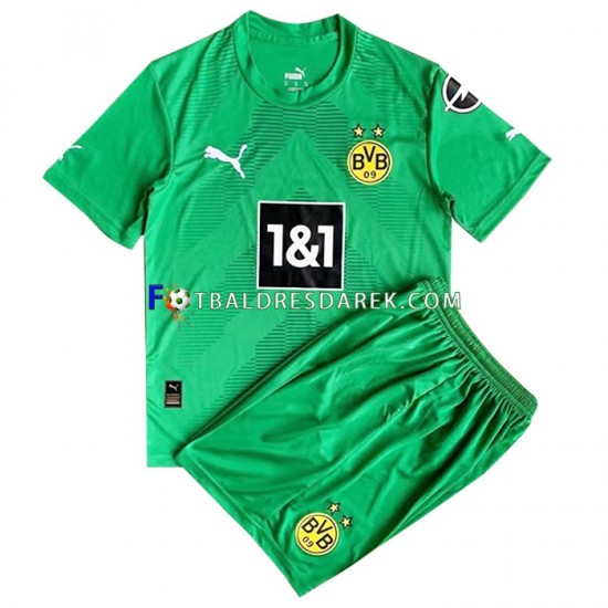 Borussia Dortmund Brankářské Dres Venkovní 2022-2023 Krátký rukáv ,Dětské