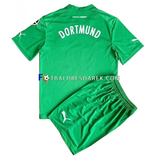Borussia Dortmund Brankářské Dres Venkovní 2022-2023 Krátký rukáv ,Dětské