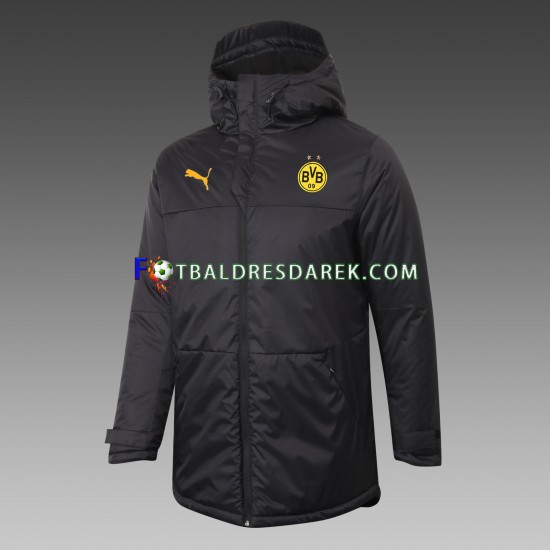 Borussia Dortmund Černá Tréninkový Bunda All-Weather ,Muže