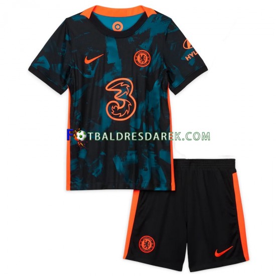 Chelsea Dres Alternativní 2021-2022 Krátký rukáv ,Dětské