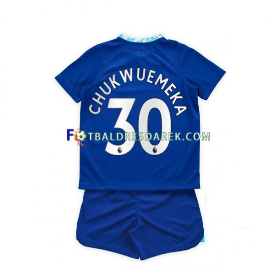 Chelsea Chukwuemeka 30 Dres Domácí 2022-2023 Krátký rukáv ,Dětské
