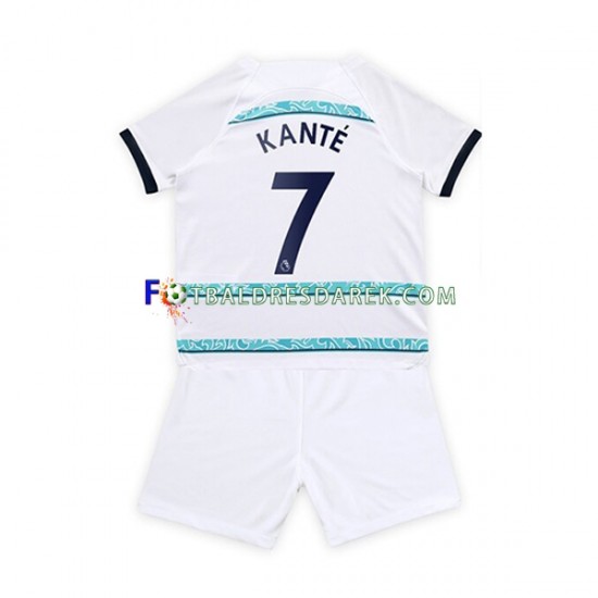 Chelsea Kante 7 Dres Venkovní 2022-2023 Krátký rukáv ,Dětské
