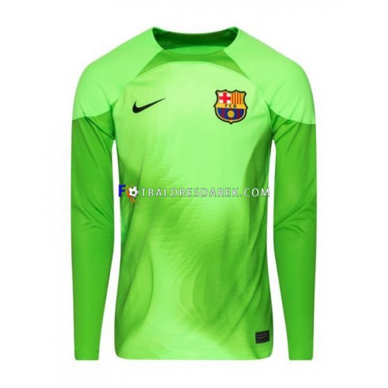 FC Barcelona Brankářské Dres Domácí 2022-2023 Dlouhý rukáv ,Muže