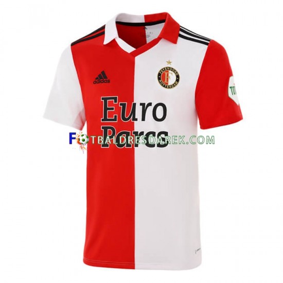 Feyenoord Rotterdam Dres Domácí 2022-2023 Krátký rukáv ,Muže