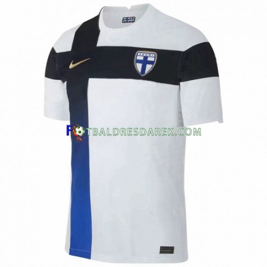 Finsko Euro 2020 Dres Domácí Krátký rukáv ,Muže